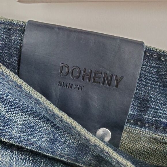 GS115 Doheny Slim Fit Dark Wash Denim Blue Jeans Boys sz 16 - Picture 4 of 7
